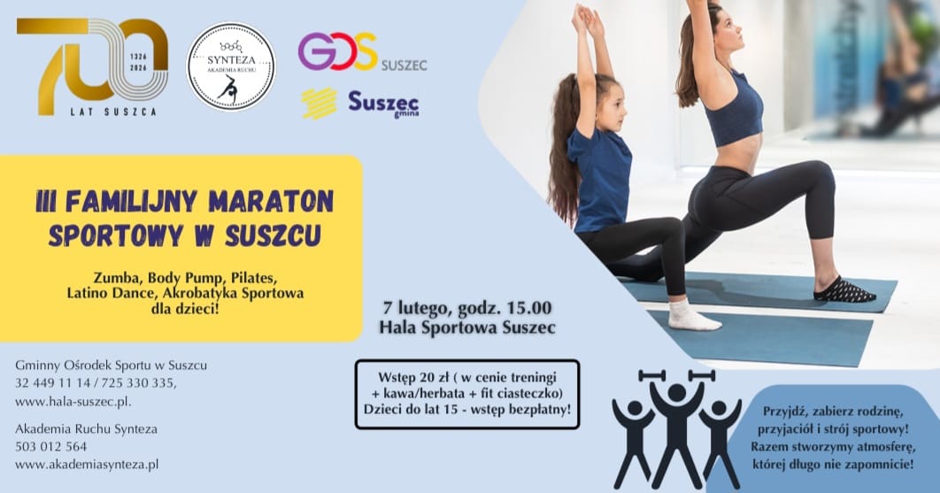 III Familijny Maraton Sportowy w Suszcu
